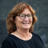 2026 School Board Candidate Laurie Lieberman headshot against a dark grey background