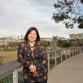 Chief Communications Officer Debbie Lee at Tongva Park