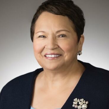 Election 2020 College Board Candidate Margaret Quinones-Perez with light gray background