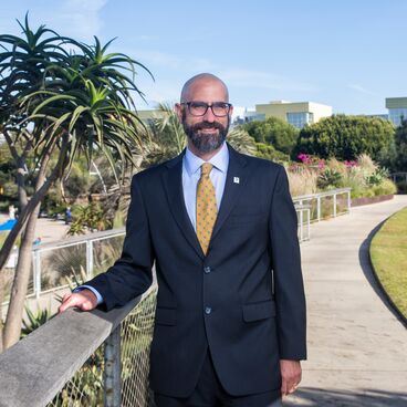 City Manager David White headshot in Tongva Park