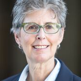Election 2018 College Board Candidate Louise Jaffe with dark gray background